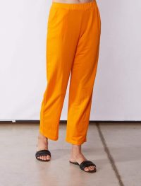 STRAIGHT PIQUE TROUSERS - Image 3