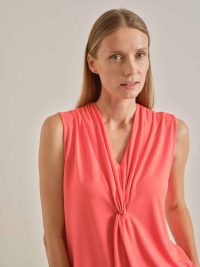MODAL WRAP NECKLINE TOP - Image 6