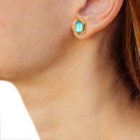 Color stones earrings CPE173
