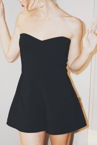 “Luana” Strapless Jumpsuit - Image 2