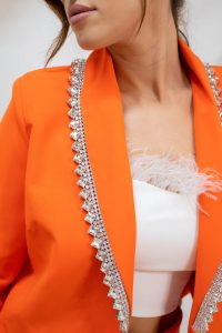 ORANGE BLAZER - Image 4