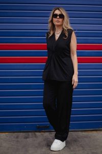 MODAL WRAP NECKLINE TOP - Image 8