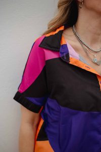 SHIRT WITH RUFFLED CUFFS - Image 2