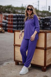 MODAL WRAP NECKLINE TOP - Image 18