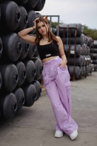 Ophelia Pants in Purple - Image 9