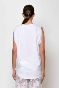 "Eye" Μακό T-shirt με κέντημα μάτι και logo - Image 4
