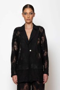 "Lux" Oversized Σακάκι Δαντέλα