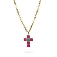 Rose necklace in Pink - Image 2