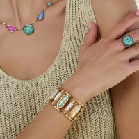 Canberra Necklace in Gold - Image 39