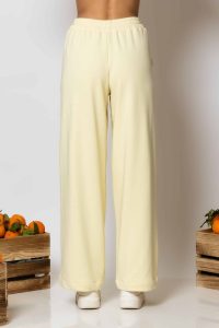 "Geitonia" Wide-leg logo embroidered pants - Image 5