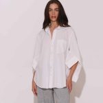 "Wanted" Loose Shirt with asymmetric sleeves