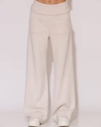 "Darlin" Knitted rib Loose Pants - Image 4