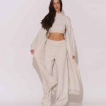 "Darlin" Knitted rib Loose Pants