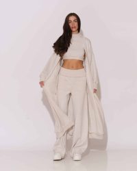 "Darlin" Knitted rib Loose Pants