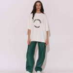 "Magnolia" Baggy Faux leather cargo pants