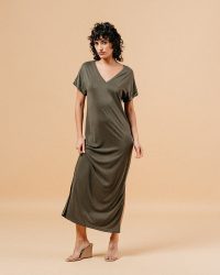 DRESS MARGAUX KAKI - Image 4