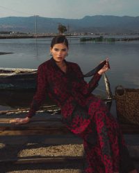 Wine Panthera Skirt - Image 2