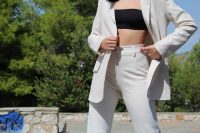 Savanna Jacket In Beige - Image 3