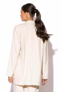 Lucia Pinstriped Blazer - Image 4