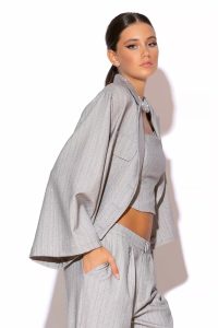 Melissa Ριγέ Σακάκι - Image 2