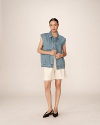 JACKET LIGHT BLUE PAULETTE - Image 6