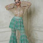 Liberty ruffled pants