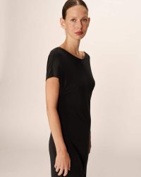 LONG DRESS ANTHRACITE PEACE - Image 4