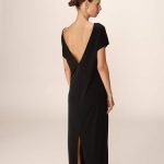 LONG DRESS ANTHRACITE PEACE