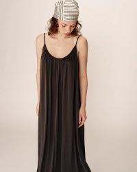 LONG DRESS ANTHRACITE PIVOINE - Image 4