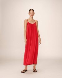 LONG DRESS FRAMBOISE PIVOINE