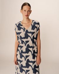 LONG DRESS MARINE PENSEE - Image 5