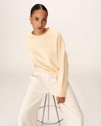 SWEATSHIRT BEIGE POSITIVE - Image 5