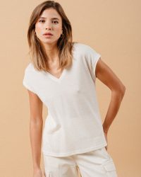 T-SHIRT MALIN ECRU