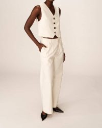 TROUSERS ECRU PETER