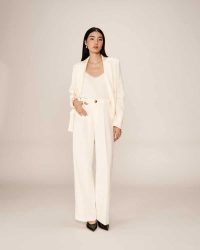 TROUSERS ECRU PIERRE
