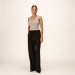 TROUSERS NOIR PETRO