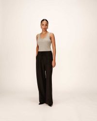 TROUSERS NOIR PETRO