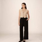 TROUSERS NOIR PICASSO