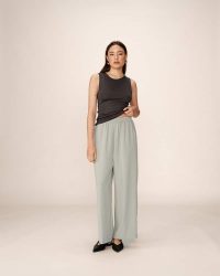 TROUSERS VERT PICASSO