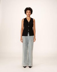 WAISTCOAT NOIR PANAMA - Image 4