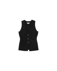 WAISTCOAT NOIR PANAMA - Image 3
