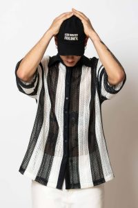 "LSF" Logo embroidered Jockey Hat - Image 2