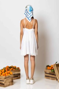 "Bougada" Linen mini camisole dress - Image 4