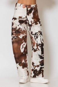 "Tundra" Παντελόνι cargo animal print με τσέπες - Image 5