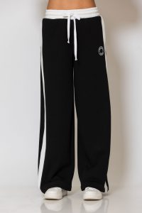 "Daily" Παντελόνι Φούτερ με τύπωμα logo και ρίγα - Image 8