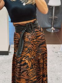 Aela Satin Skirt - Image 2