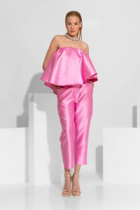 Tulip Tapered Παντελόνι από Ταφτά