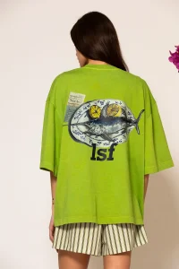 Kamaki Oversized T-shirt με logo - Image 6
