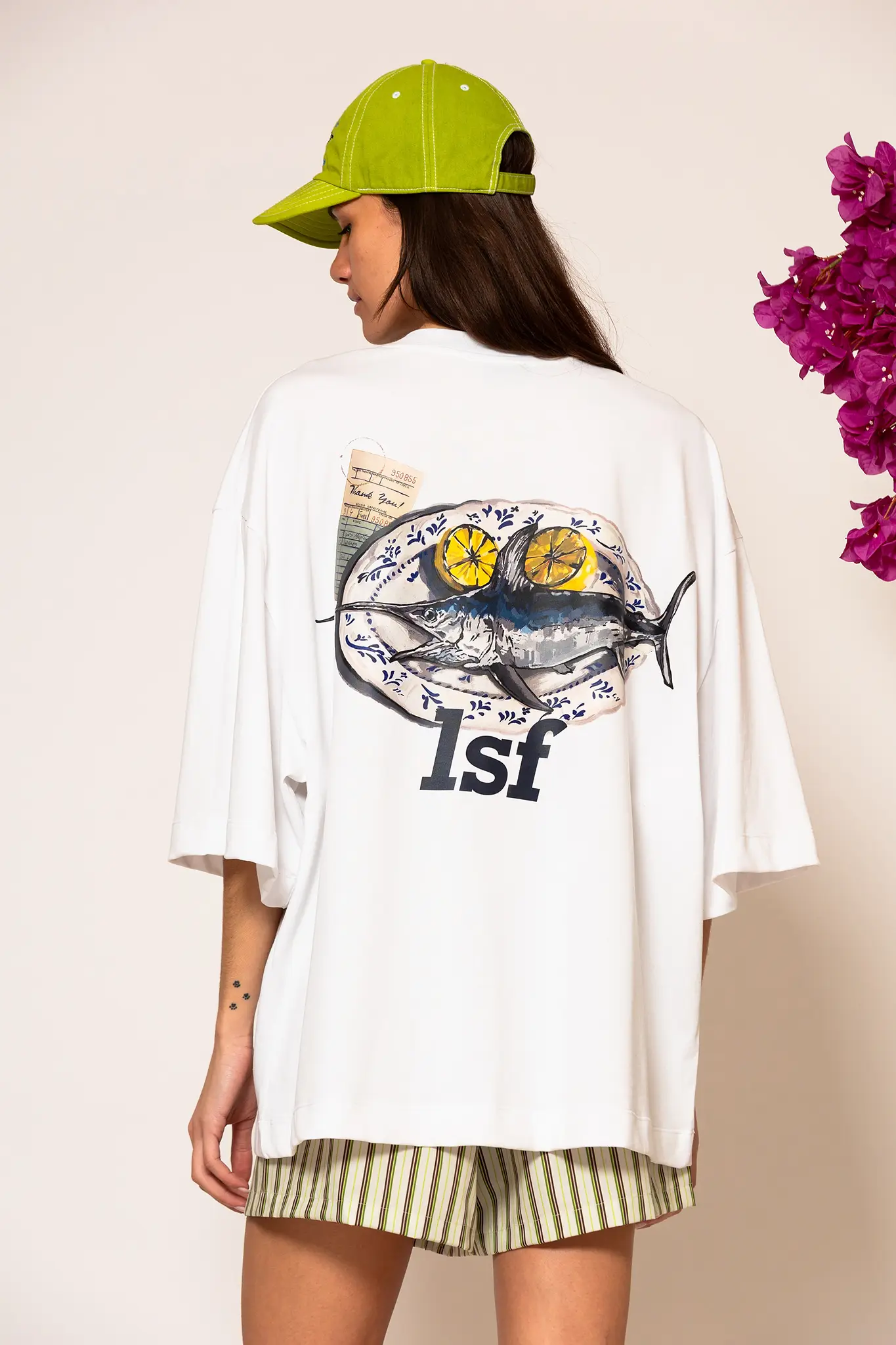 2684002-79-t-shirt (7) Kamaki Oversized T-shirt με logo - Image 1