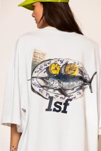Kamaki Oversized T-shirt με logo - Image 7